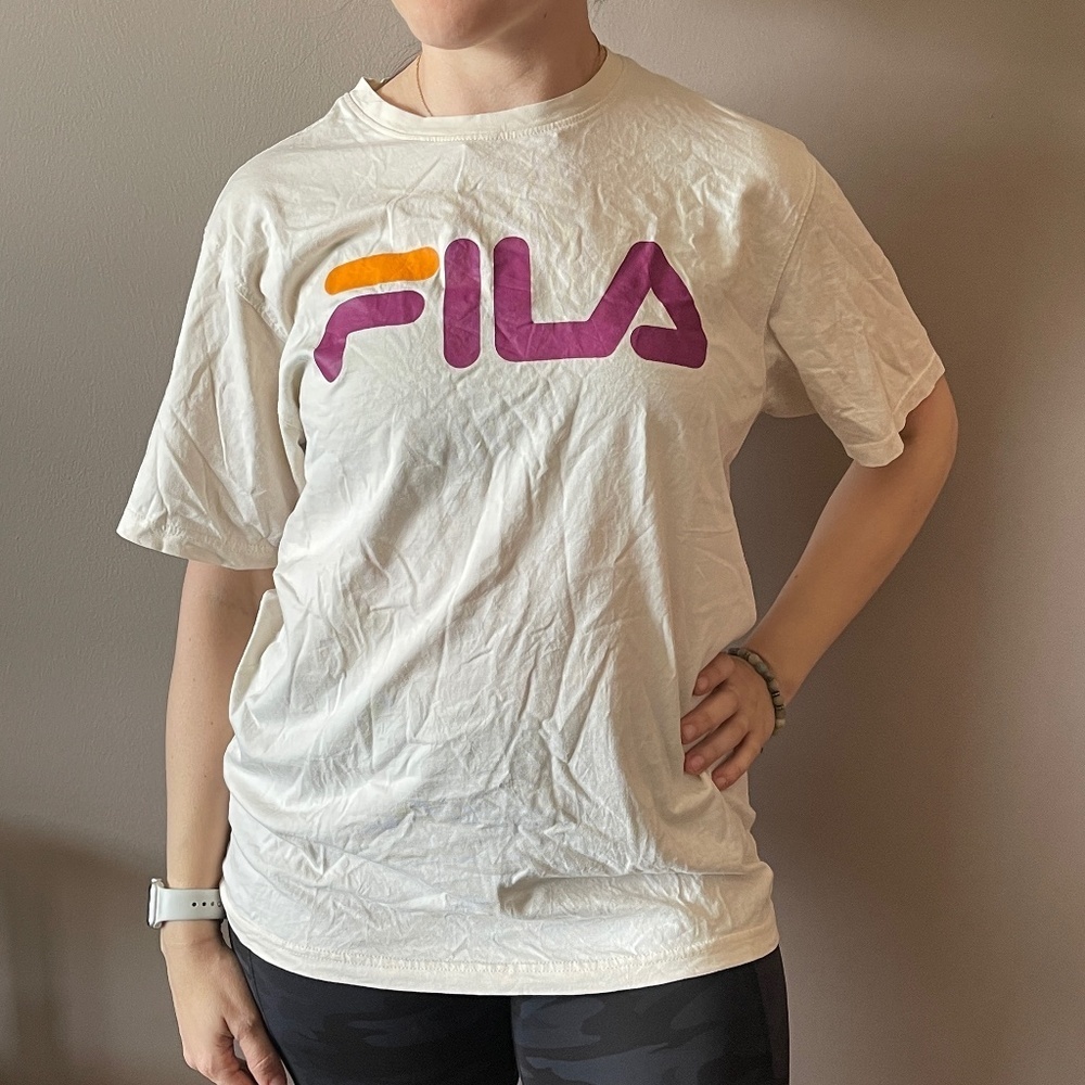 UNISEX FILA Graphic Tee-L